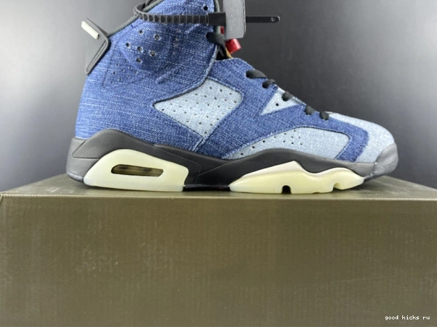 Denim Jordan CT5350-401 6 Washed Air 0817